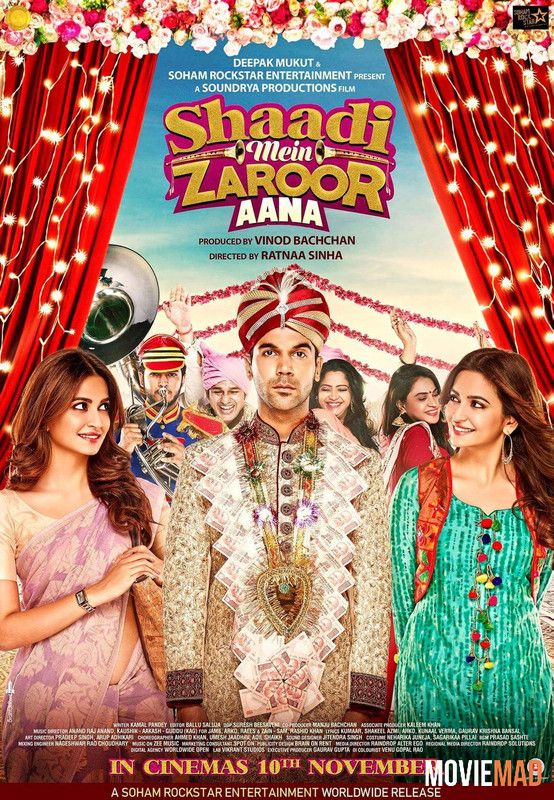 full moviesShaadi Mein Zaroor Aana (2017) Hindi ORG HDRip Full Movie 720p 480p