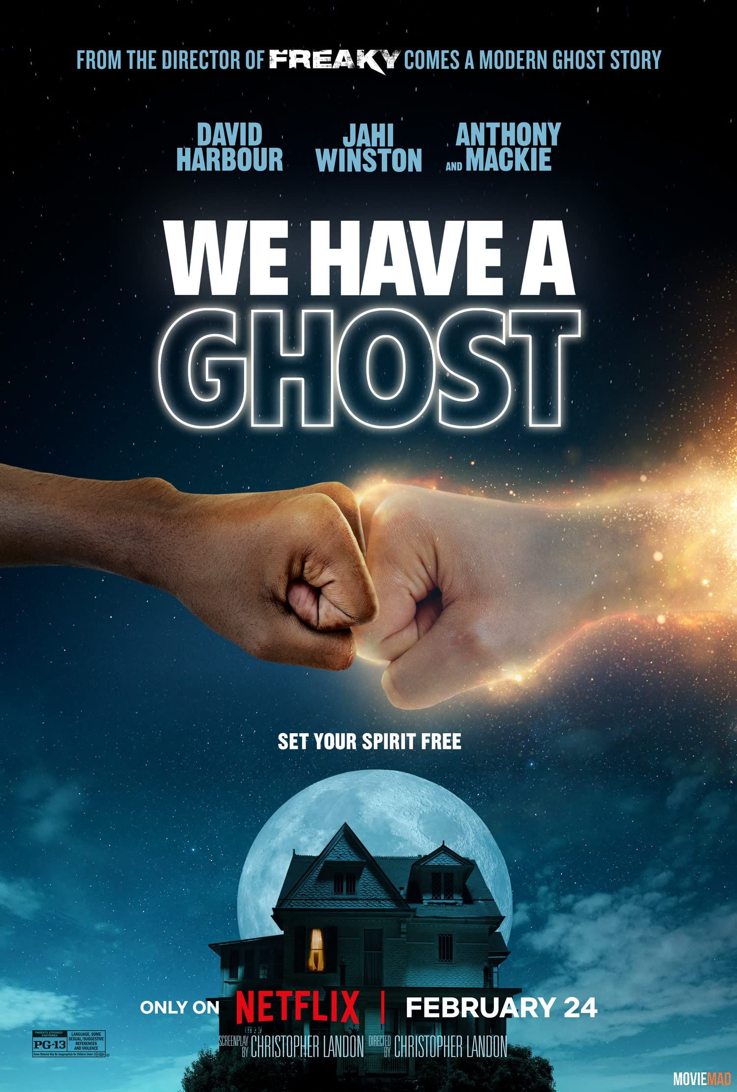 full moviesWe Have a Ghost 2023 (Voice Over) Dubbed WEBRip Full Movie 720p 480p